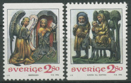 Schweden 1994 Weihnachten Kirche Askeby Holzfiguren 1857/58 Postfrisch - Neufs