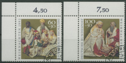 Bund 1992 Weihnachten Relief 1639/40 Ecke 1 Gestempelt (E2063) - Used Stamps