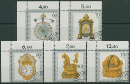 Bund 1992 Kostbare Alte Uhren 1631/35 Ecke 1 Gestempelt (E2049) - Used Stamps