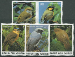 Papua Neuguinea 1989 Vögel 597/01 Mit ZD Postfrisch - Papua New Guinea