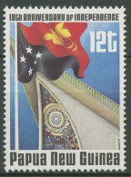 Papua Neuguinea 1985 10 J. Unabhängigkeit Flagge 503 Postfrisch - Papouasie-Nouvelle-Guinée