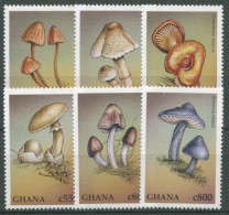 Ghana 1997 Pilze Ölbaumpilz Knollenblätterpilz 2528/33 Postfrisch - Ghana (1957-...)