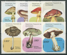 Kongo (Brazzaville) 1991 Pilze 1205/11 Postfrisch - Nuevas/fijasellos