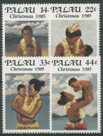 Palau 1985 Weihnachten Mutter Mit Kind 88/91 Postfrisch - Palau