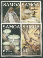 Samoa 1985 Pilze 561/64 Postfrisch - Samoa (Staat)