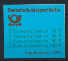 Berlin Markenheftchen 15 OZ Sehenswürdigkeiten 1989 Luxus Gestempelt Kat. 120,00 - Carnets