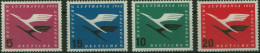 Bundesrepublik 205-208 Flugpost Lufthansa Flugzeug Kranich Luxus Postfrisch 30,- - Unused Stamps