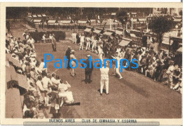 227172 ARGENTINA BUENOS AIRES CLUB DE GIMNASIA Y ESGRIMA POSTAL POSTCARD - Argentinië