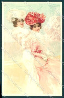 Artist Signed Simrock Fashion Glamour Lady Art Nouveau Postcard VK9396 - Autres & Non Classés