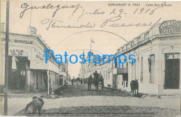 227174 ARGENTINA ENTRE RIOS GUALEGUAY STREET CALLE SAN ANTONIO POSTAL POSTCARD - Argentinië