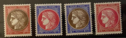 France YT N° 348/351 Neufs ** MNH. TB - Nuevos