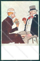 Artist Signed Kober Men Playing Cards Schnapsen B.K.W.I. Serie 870-17 Pc VK9423 - Ohne Zuordnung