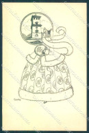 Artist Signed Douky Fashion Glamour Lady Serie 3405 Postcard VK9430 - Autres & Non Classés