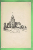 1900 EGLISE DE OINVILLE SAINT LIPHARD EURE ET LOIR PAR L ABBEE METAIS - Centre - Val De Loire