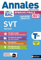 Annales Bac 2021 SVT Term - Corrigé - Autres & Non Classés