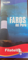 PN) 2023 PERU, PERUVIAN LIGHTHOUSES, PHILATELIC EDITION, FDB XF - Perú