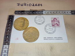 HB12684 FDC TIMBRO ANNULLO LASTRA A SIGNA 1973 CONVEGNO I° CENTENARIO ENRICO CARUSO - FDC