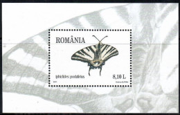 Romania, 2011  CTO, Mi. Bl. Nr. 498                      Scarce Swallowtail - Ongebruikt