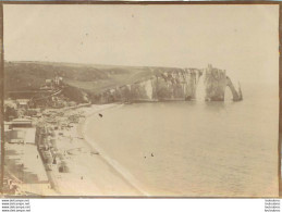 ETRETAT 1899 PHOTO ORIGINALE 9 X 6 CM Ref5 - Places