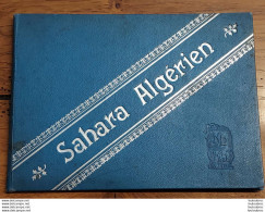 CARNET DE 12 PHOTOS GRAVURES  SAHARA ALGERIEN -- El Kantara ; Batna ; Biskra ; Kattara - Autres & Non Classés