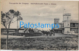 227186 ARGENTINA ENTRE RIOS CONCEPCION DEL URUGUAY SUB PREFECTURA PORT PUERTO Y ADUANA POSTAL POSTCARD - Argentinië