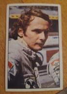 Panini NIKI LAUDA F1 Card, 1975 - Car Racing - F1
