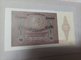 Billete Alemania, 5.000.000 Millones Mark, Año 1923, Serie A00552737, N Bajisimo, UNC - Deutsche Golddiskontbank