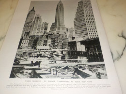 PHOTO GARAGE D HYDRAVIONS A NEW YORK 1935 - Zonder Classificatie