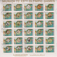 AJMAN 1972: Olympic Games  MiNr. 1605-1634 Used - Zomer 1972: München