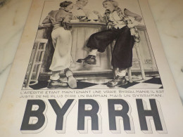 ANCIENNE PUBLICITE BARMAN OU BYRRHMAN   BYRRH  1938 - Publicidad