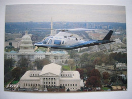 Avion / Airplane / AGUSTA / Helicopter / A109C / Stamp Milano Centro : 6.6.1990 - Hélicoptères