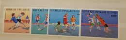 CONGO SOCCER MEXICO '86 SET MNH - 1986 – Mexico