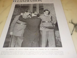 PHOTO GENERAL DE GAULE GRAND MAITRE DE LA LIBERATION 1947 - Unclassified