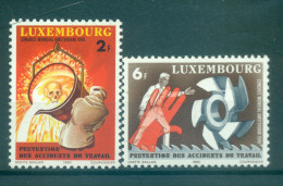 Luxembourg 1980 - Y & T N. 962/63 - Accidents Du Travail (Michel N. 1012/13) - Neufs