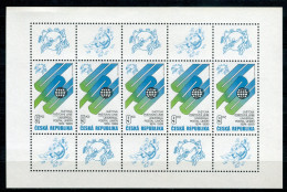 República Checa 1999. Yvert 219 X 5 ** MNH - Blocks & Sheetlets