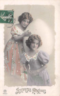 Carte Postale Fantaisie Enfant-Jeune-Fille-Young-Girl-Child Woman-Kind-Portrait-Grete Reinwald-Joyeuses Pâques-Oeuf - Portraits