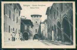 Bologna Città Strada Castiglione Antica Porta Cartolina RB5946 - Bologna