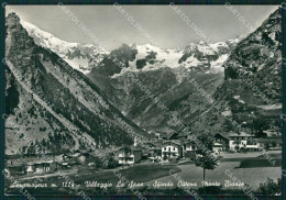 Aosta Courmayeur Foto FG Cartolina ZK6362 - Aosta