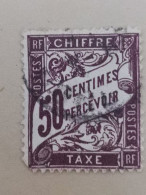 France, 1881-92, T. Taxe YT #20 Oblit. Charnière - 1859-1959 Usati