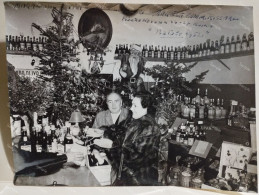 Italy Store Italia Roma Piazza Navona MAGAZZINO MANELFI Natale 1952 Vini Vermouth Olii Liquori Bosca Martini Cynar - Europe