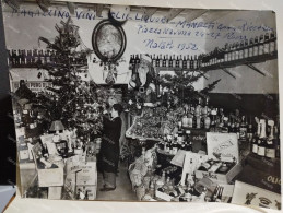 Italy Store Italia Roma Piazza Navona MAGAZZINO MANELFI Natale 1952 Vini Vermouth Olii Liquori Bosca Martini Cynar - Europe