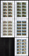 Germany 1996 / Michel 1883-1887 Kb - Für Die Wohlfahrtspflege, Folk, Houses - 5 Sheets Of 10 Stamps MNH - Unused Stamps