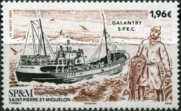 SAINT PIERRE AND MIQUELON - 2024 - STAMP MNH ** - Ship Galantry - Neufs