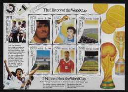 Nevis - 2001 - The History Of The World Cup - Yv 1534/39 - 2002 – Corea Del Sur / Japón