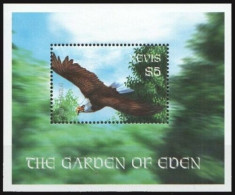 Nevis - 2001 - Birds: Eagles - Yv Bf 201 - Eagles & Birds Of Prey