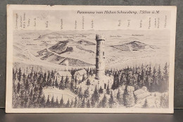 PANORAMA VOM HOHEN SCHNEEBERG , LOT 186 - Czech Republic