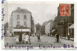 - 2 - Montceau Les MINES - L'Avenue De La Gare,Enfant,  Petit Format, Glacée, Belle Animation, écrite, TBE, Scans. - Montceau Les Mines