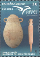 Spain 2022-Euromed: Marine Archaeology Set (1v) - Unused Stamps