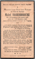 Bidprentje Winnezele (Fra) - Vandenbroucke Michel (1927-1943) - Devotion Images