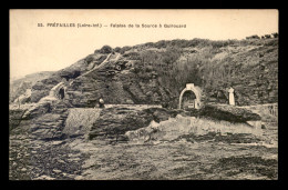 44 - PREFAILLES - FALAISE DE LA SOURCE A GUIROUARD - Préfailles